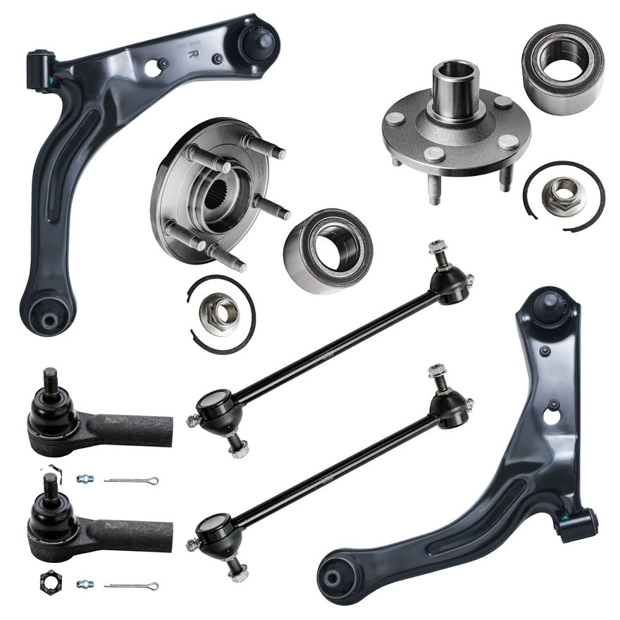 Main Image - Front Control Arms Wheel Hubs