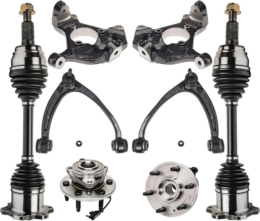 Main Image - Front CV Axles Control Arms Kit