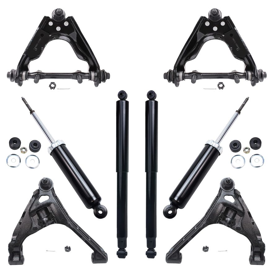 Main Image - Front & Rear Shocks Control Arms