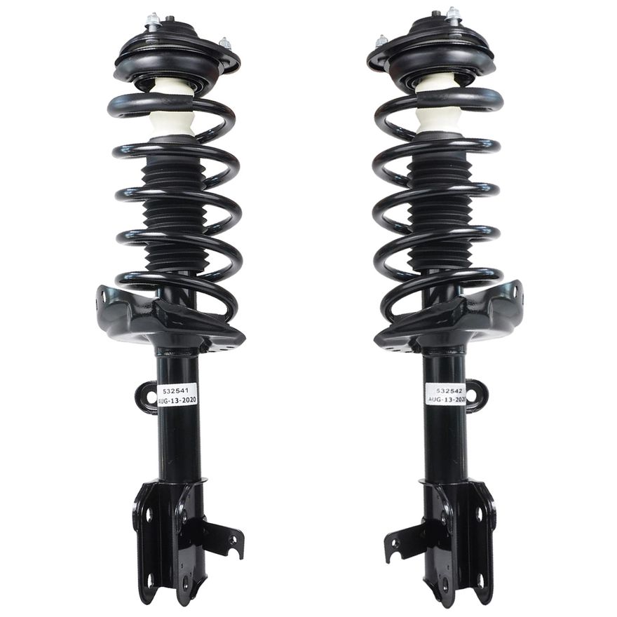 Front Struts w/Coil Spring - 172542_172541