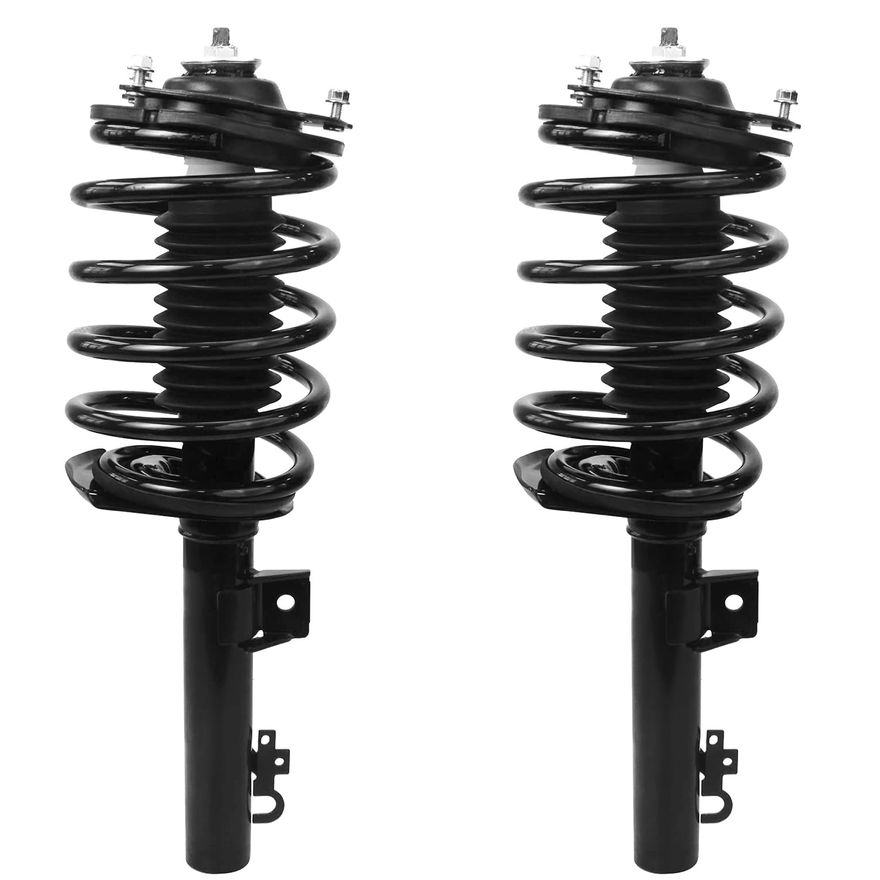 Front Strut w/Coil Spring - 171615 x2