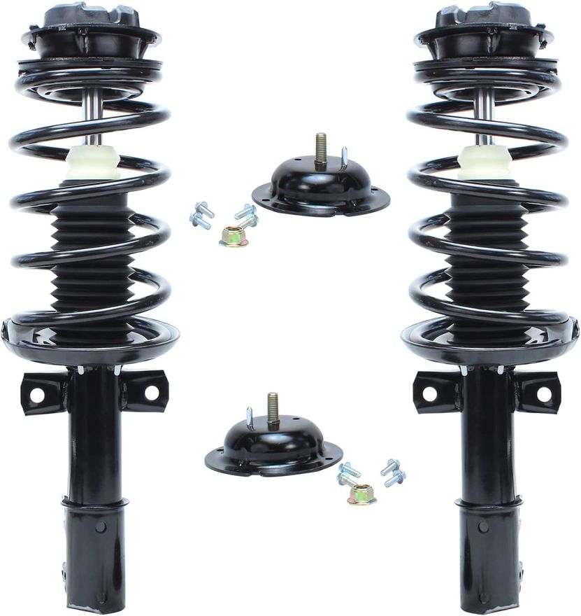 Front Strut w/Coil Spring - 172203 x2