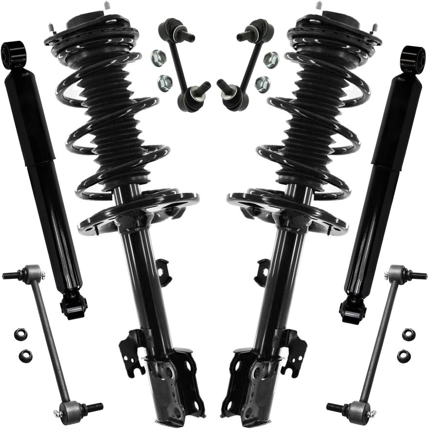 Main Image - Front Struts Rear Shocks Kit