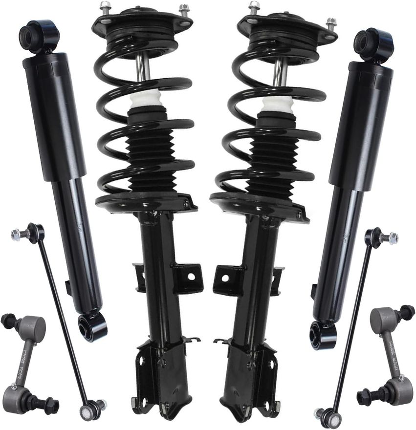 Main Image - Front Struts Rear Shocks Kit