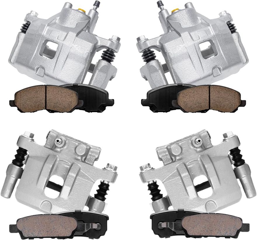 Main Image - Front Rear Brake Calipers Pads