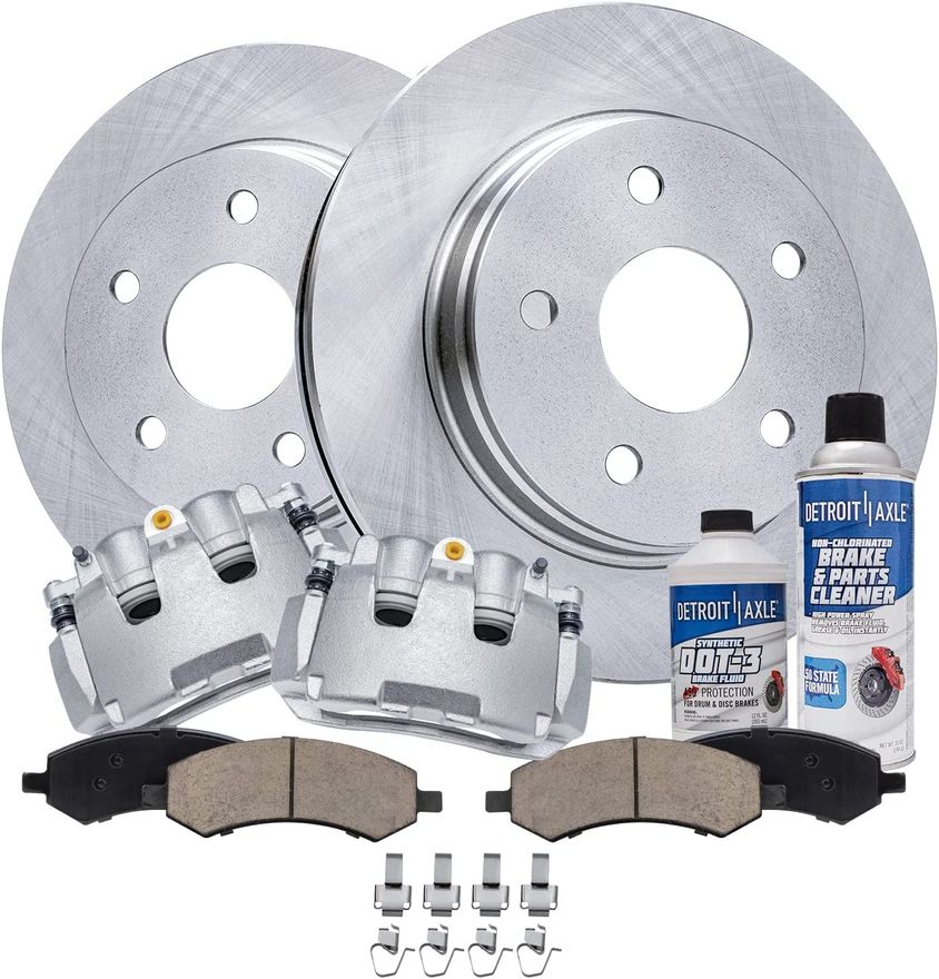 Main Image - Front Rotors Brake Calipers Pads