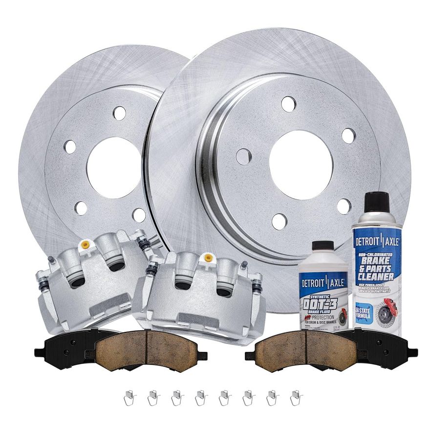 Main Image - Front Rotors Brake Calipers Pads