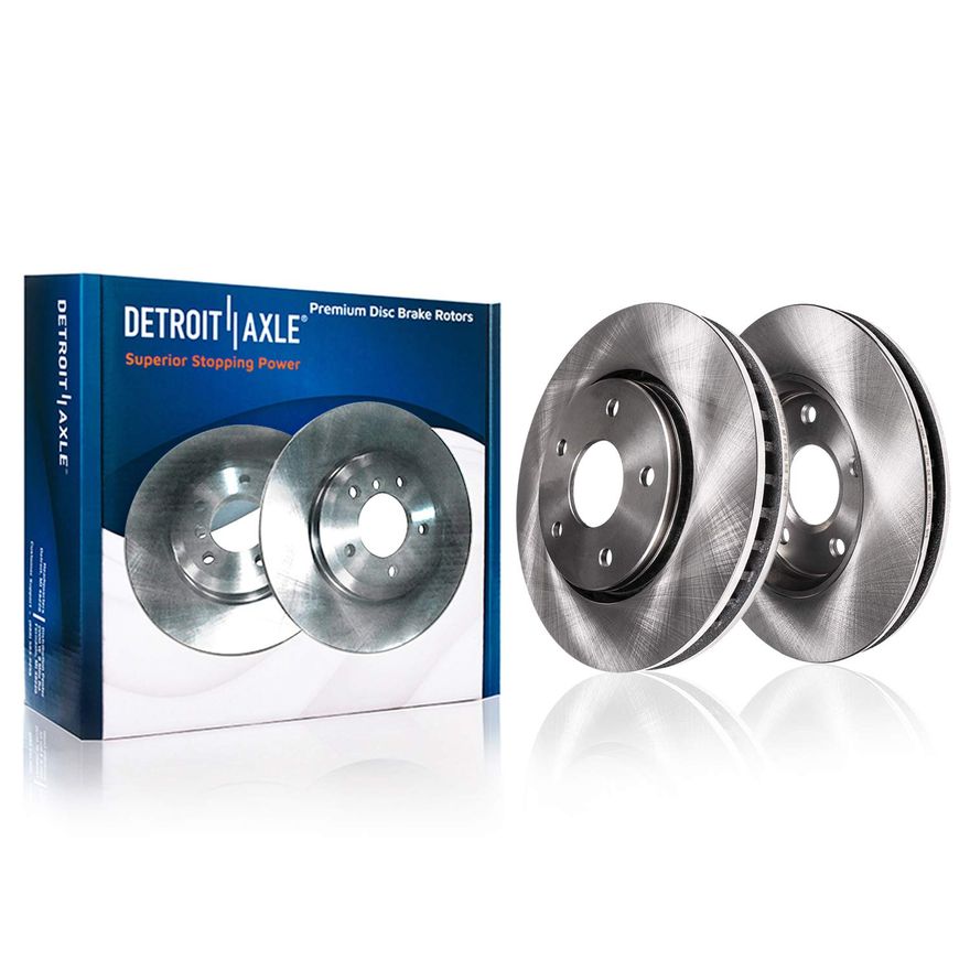 Rear Disc Brake Rotors - R-53006 x2