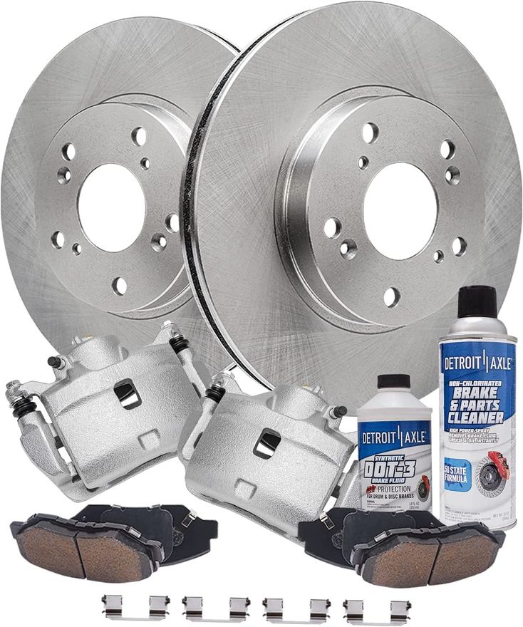 Main Image - Front Disc Rotors Pads Calipers