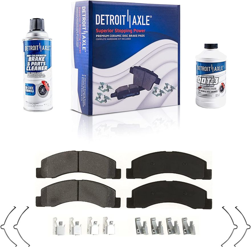 Front Ceramic Brake Pads - P-824 x2