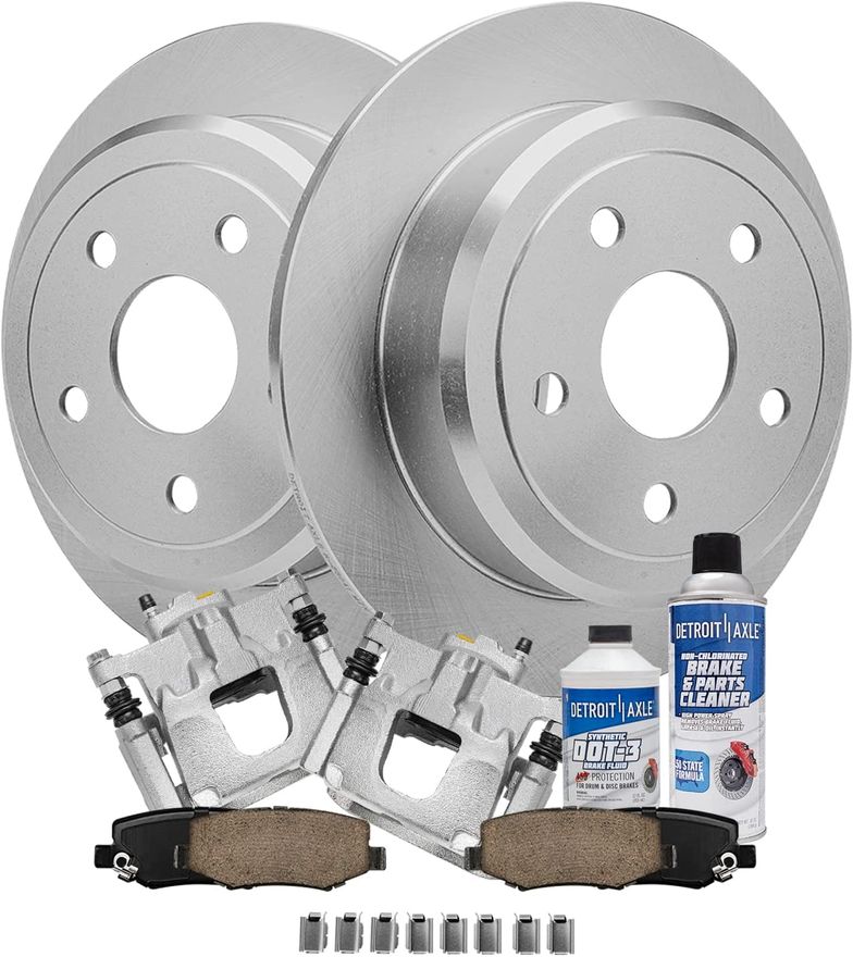 Main Image - Rear Disc Rotors Pads Calipers