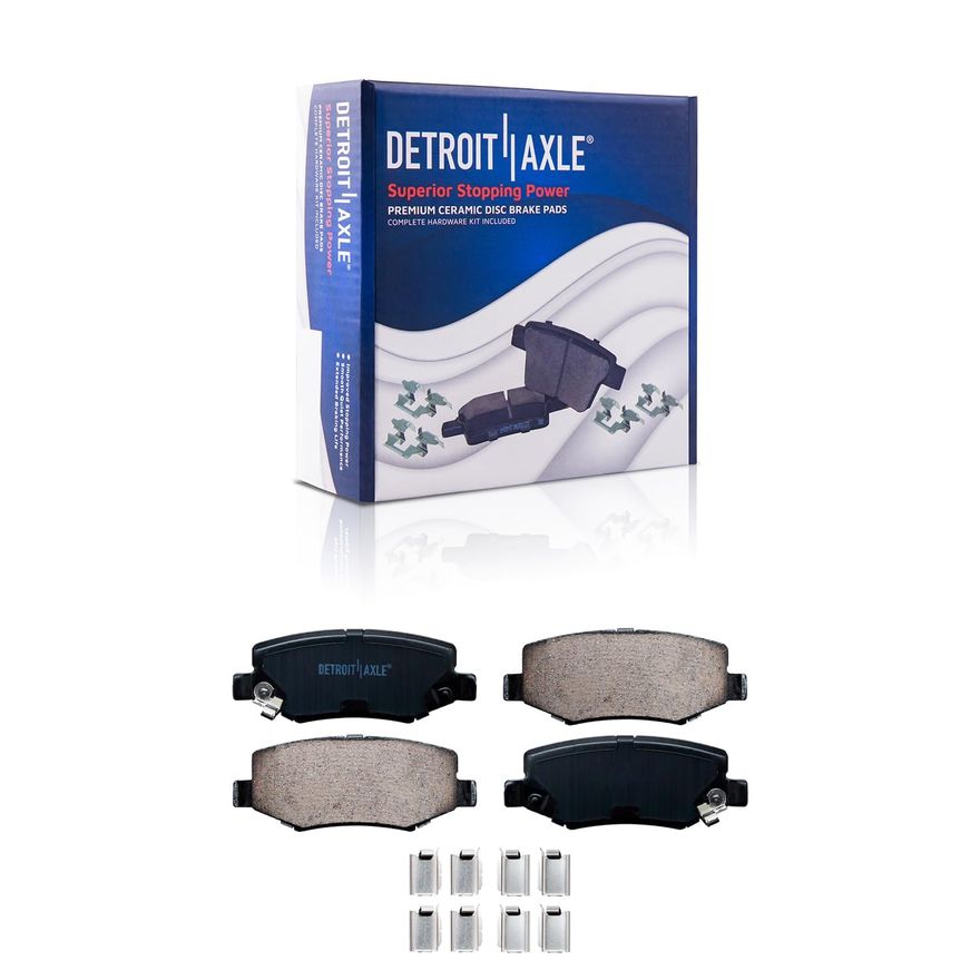 Rear Ceramic Brake Pads - P-1274 x2