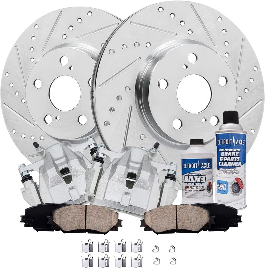 Main Image - Front Rotors Brake Calipers Pads