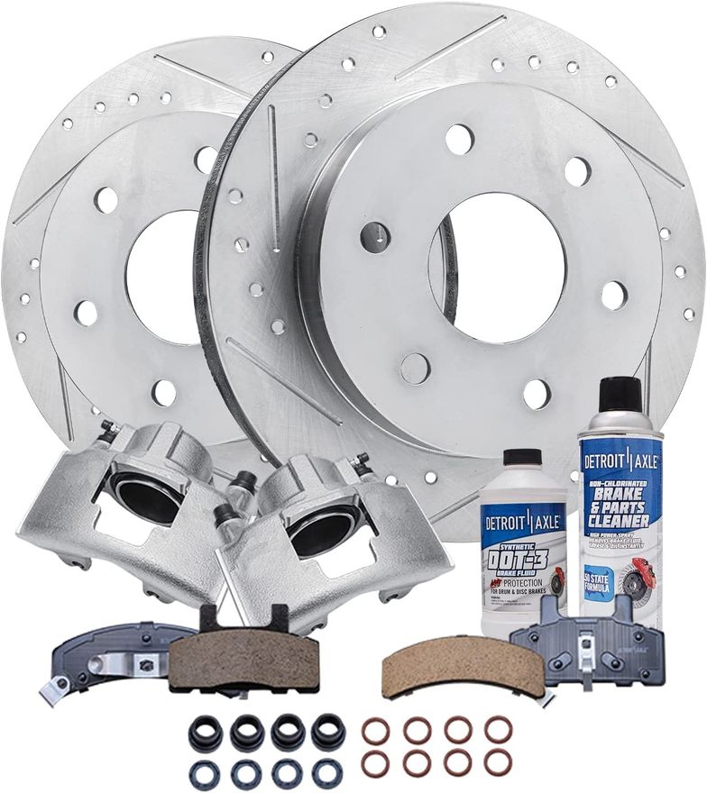 Main Image - Front Rotors Brake Calipers Pads