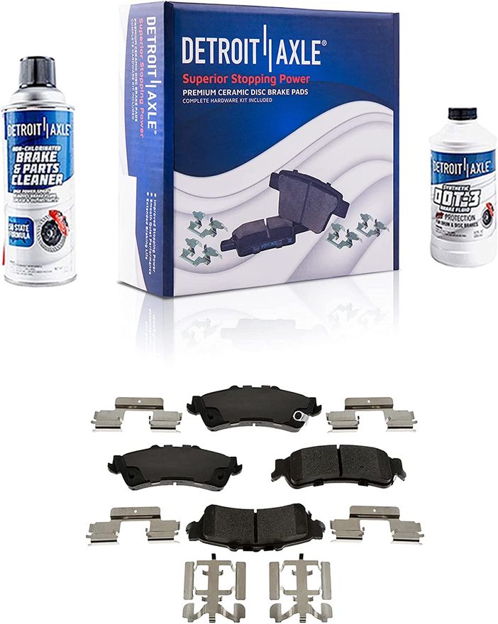 Rear Ceramic Brake Pad - P-792 x2