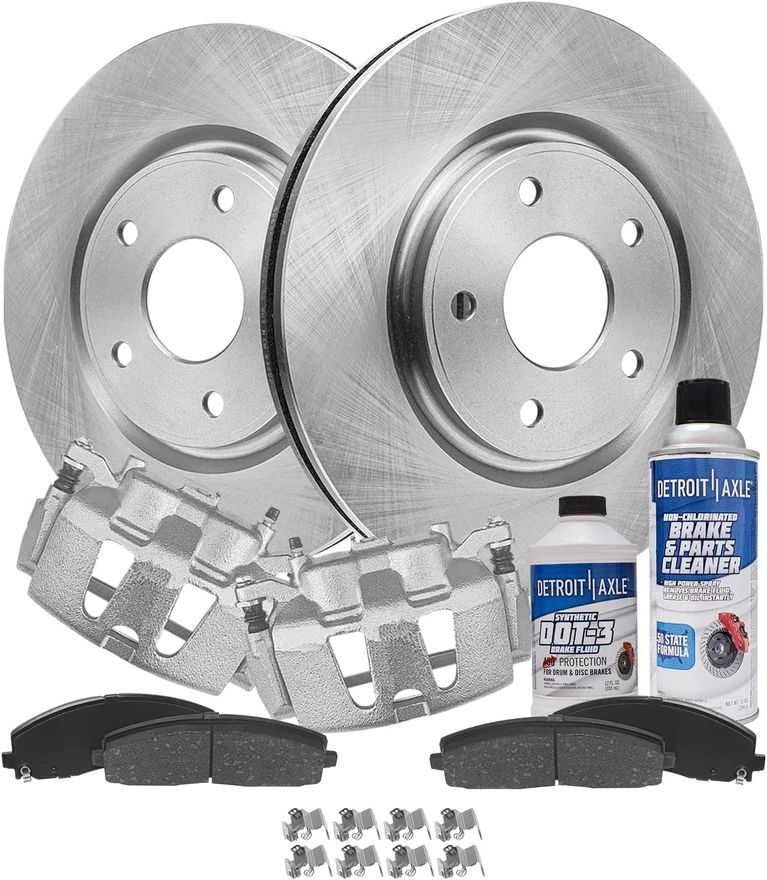 Main Image - Front Rotors Brake Calipers Pads