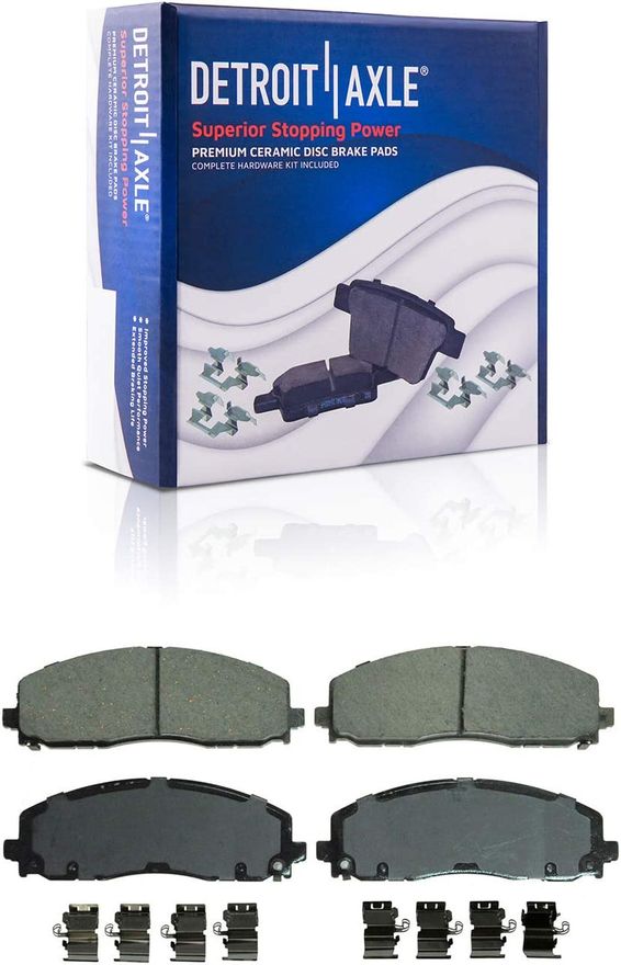 Front Ceramic Brake Pads - P-1589 x2