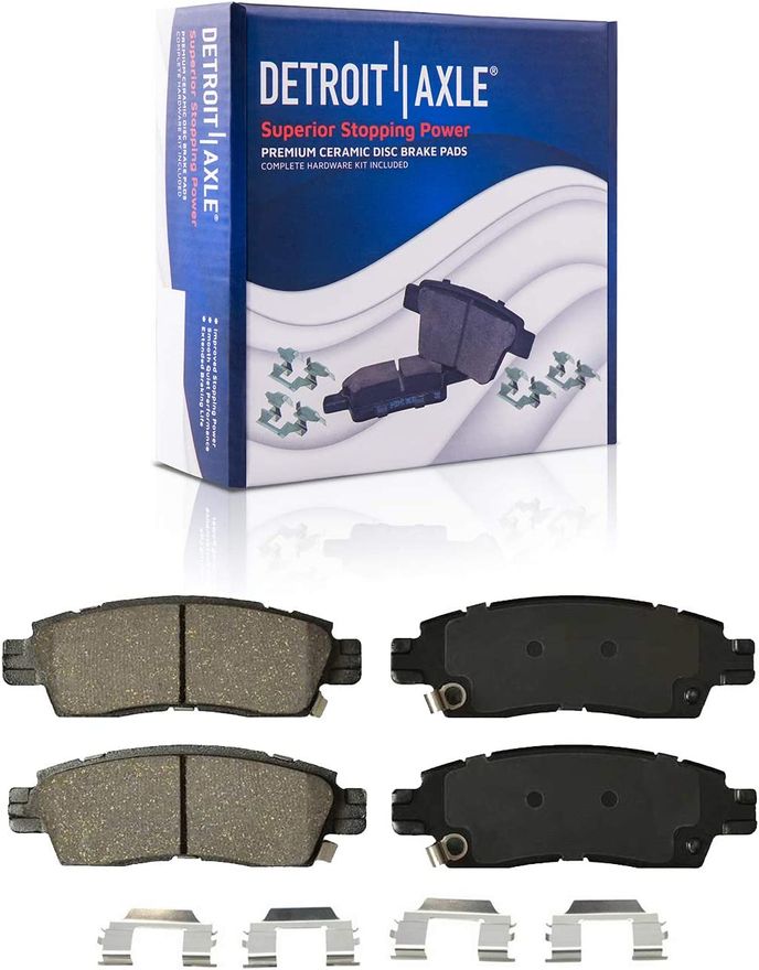 Rear Ceramic Brake Pads - P-883 x2