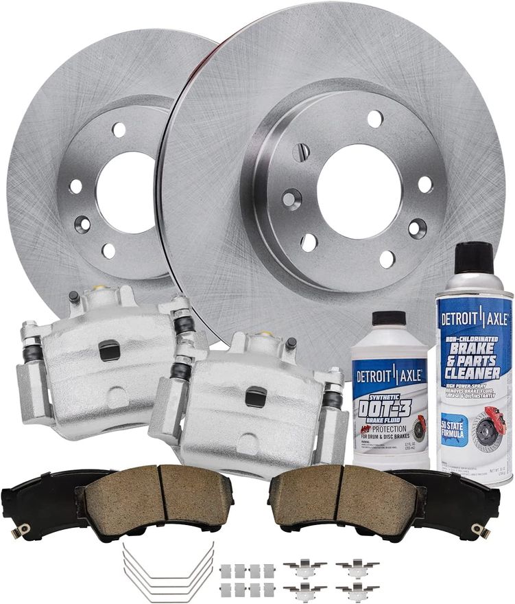 Main Image - Front Rotors Brake Calipers Pads