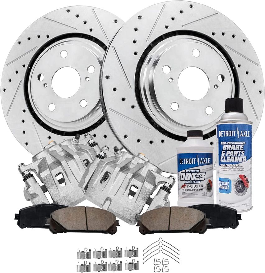 Main Image - Front Rotors Brake Calipers Pads