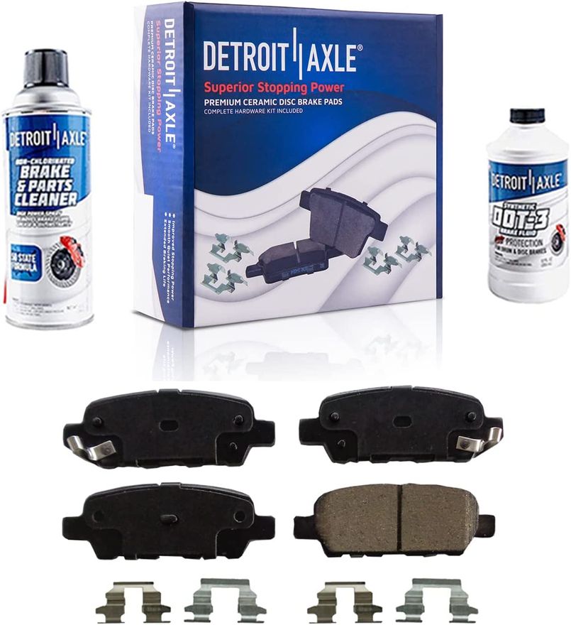 Rear Ceramic Brake Pads - P-905 x2