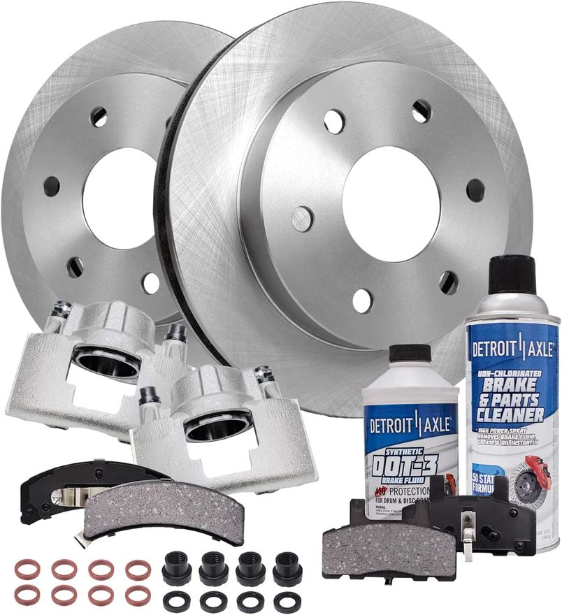 Main Image - Front Rotors Brake Calipers Pads