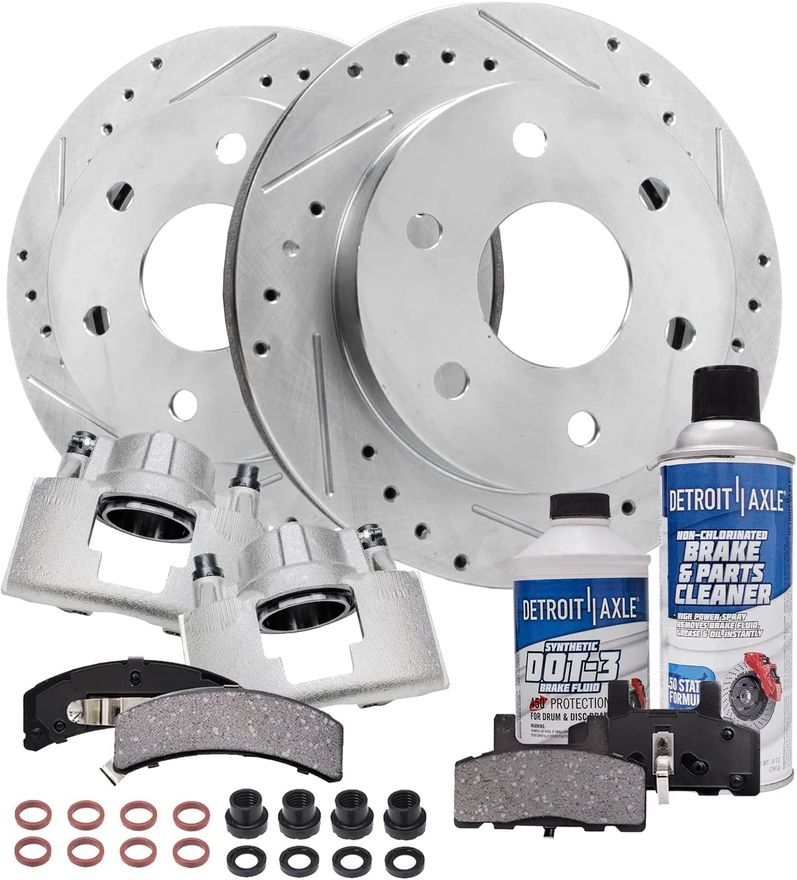 Main Image - Front Rotors Brake Calipers Pads