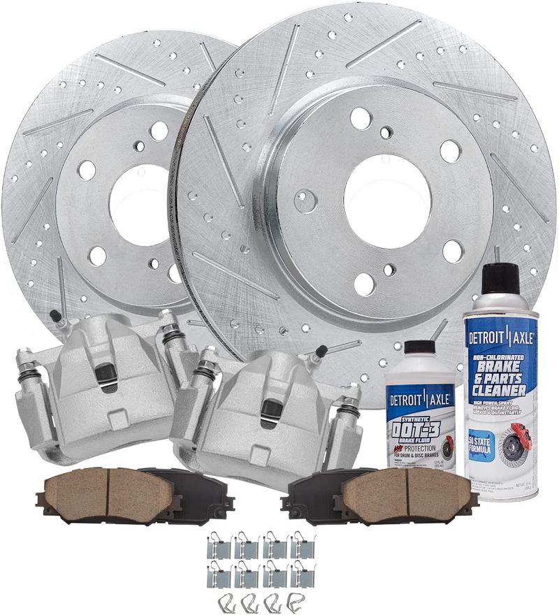 Main Image - Front Rotors Brake Calipers Pads