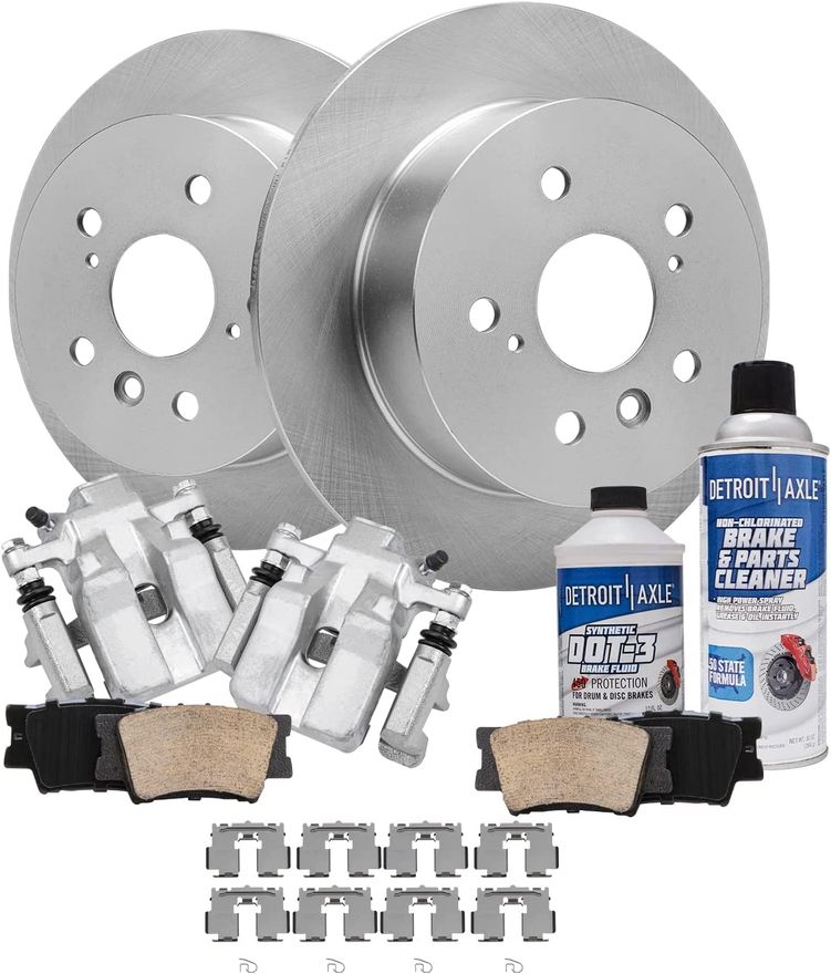 Main Image - Rear Rotors Brake Calipers Pads