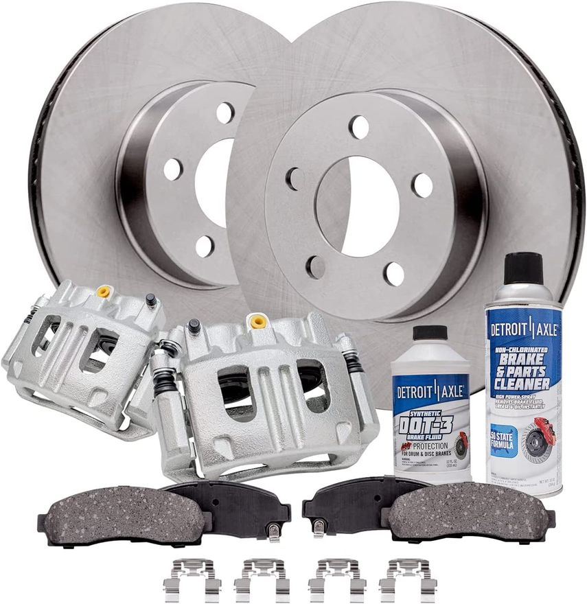 Main Image - Front Rotors Brake Calipers Pads