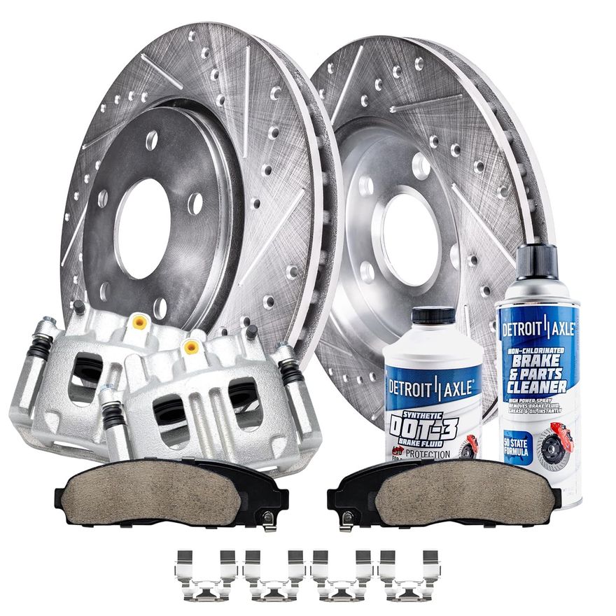 Main Image - Front Rotors Brake Calipers Pads