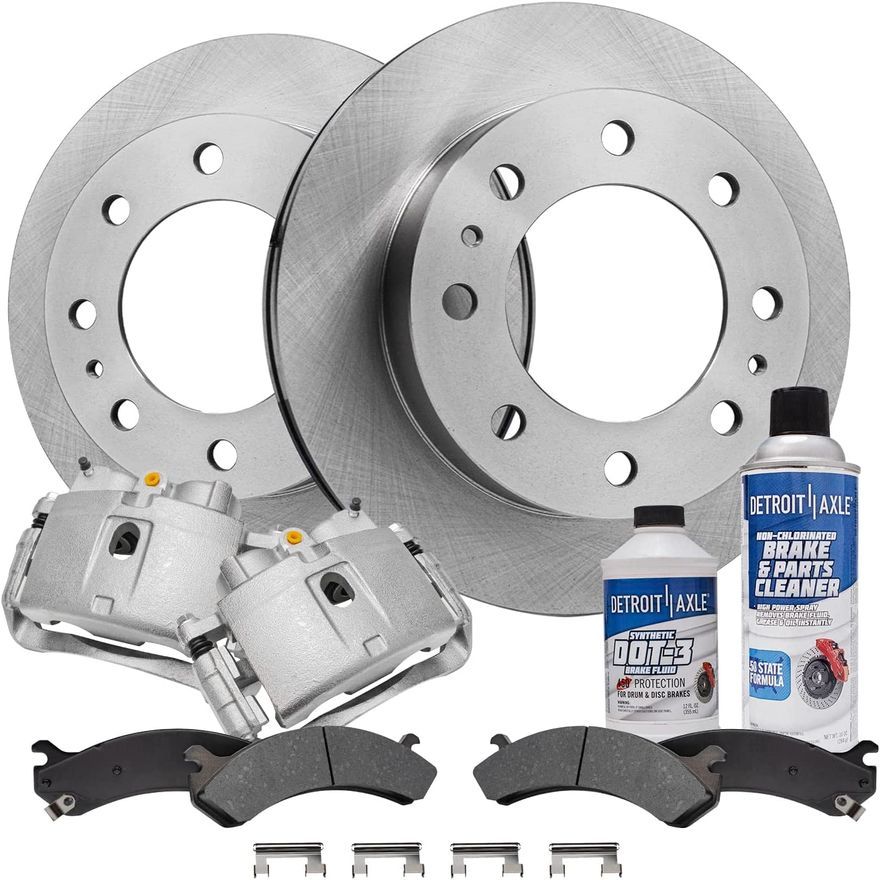 Main Image - Front Rotors Brake Calipers Pads