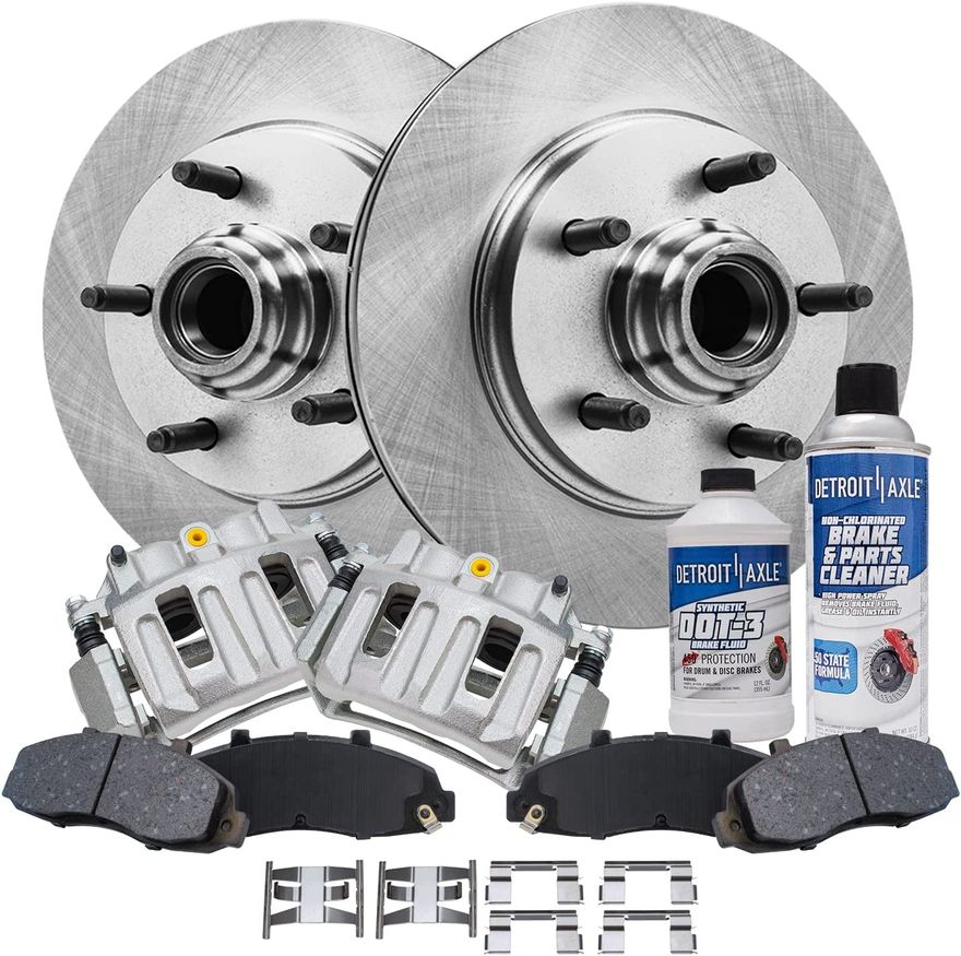 Main Image - Front Rotors Brake Calipers Pads