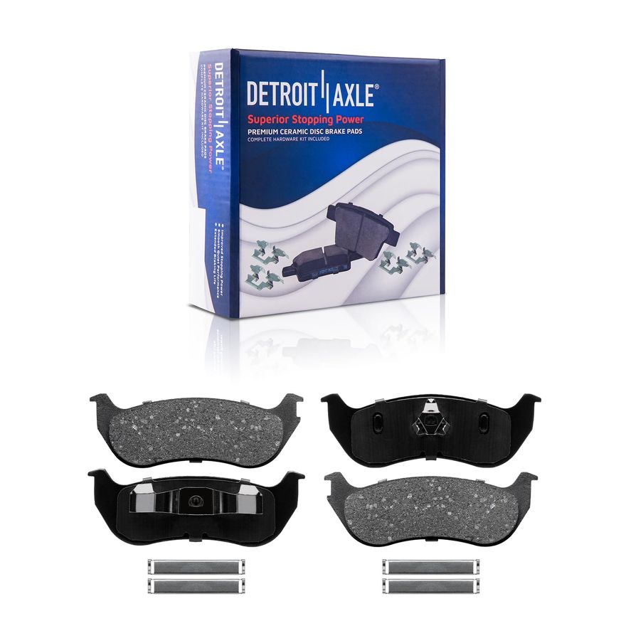 Rear Ceramic Brake Pad - P-881 x2