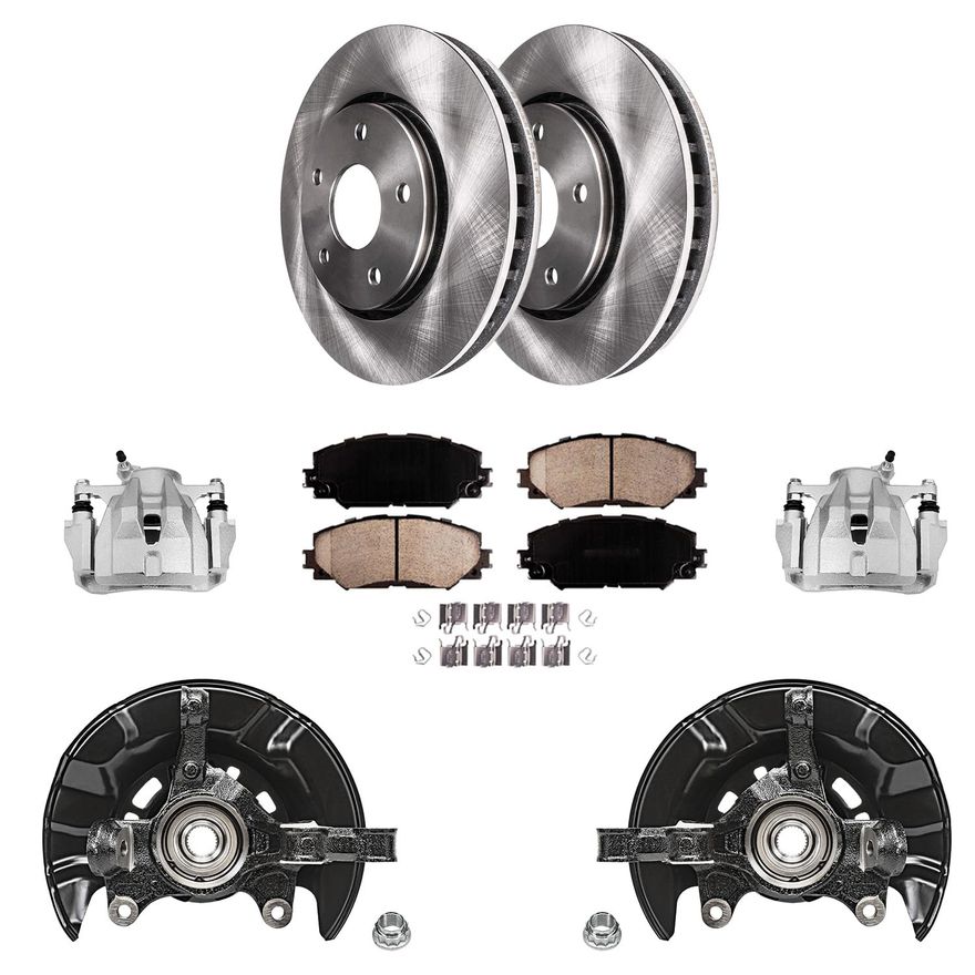 Main Image - Front Rotors Brake Calipers Pads