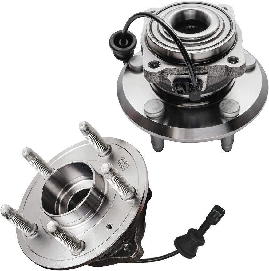 Rear Wheel Hub and Bearing - 512440 x2