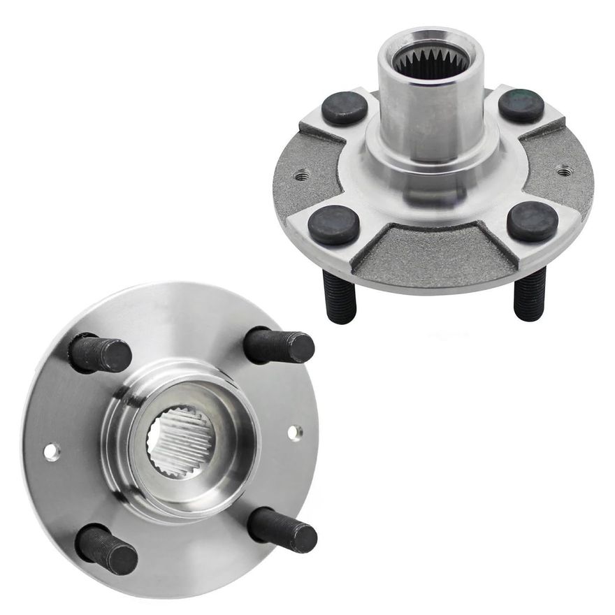 Front Wheel Hub and Bearing - 517501J000 x2