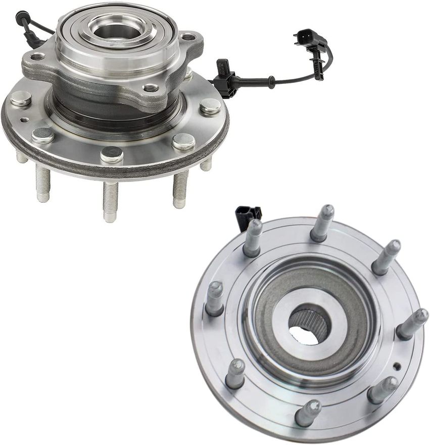 Front Wheel Hub and Bearings - 515145 x2