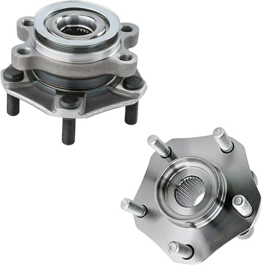 Front Wheel Hub and Bearing - 513364 x2