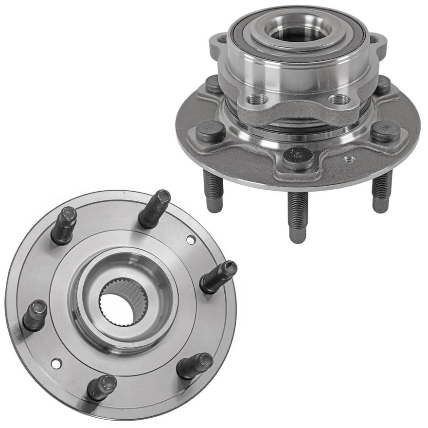 Front Wheel Hub and Bearing - 515197 x2