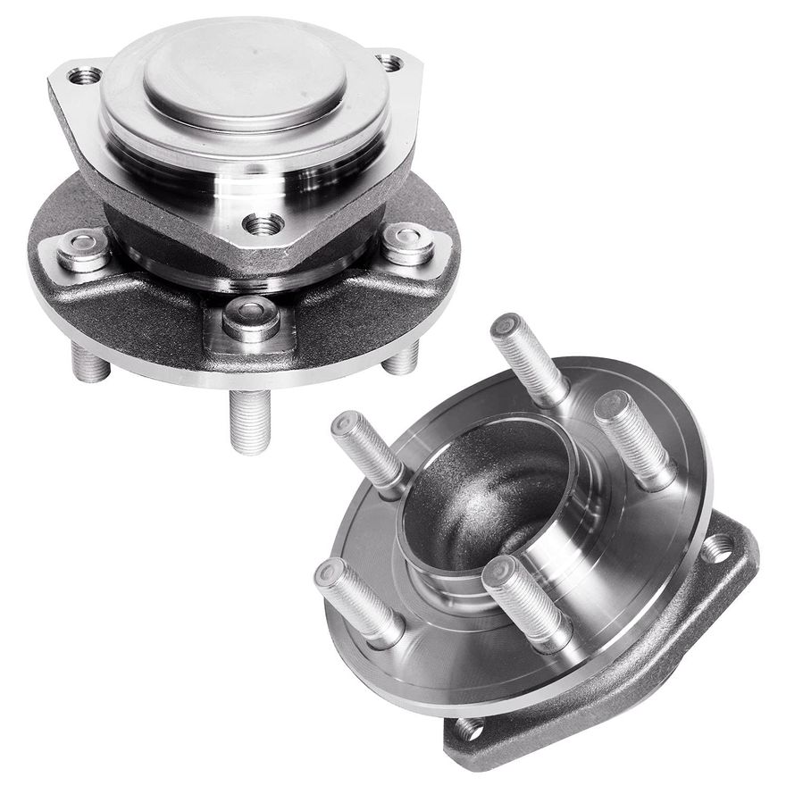 Front Wheel Hub and Bearing - 513325 x2