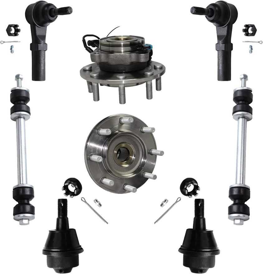 Main Image - Front Wheel Hubs Tie Rods