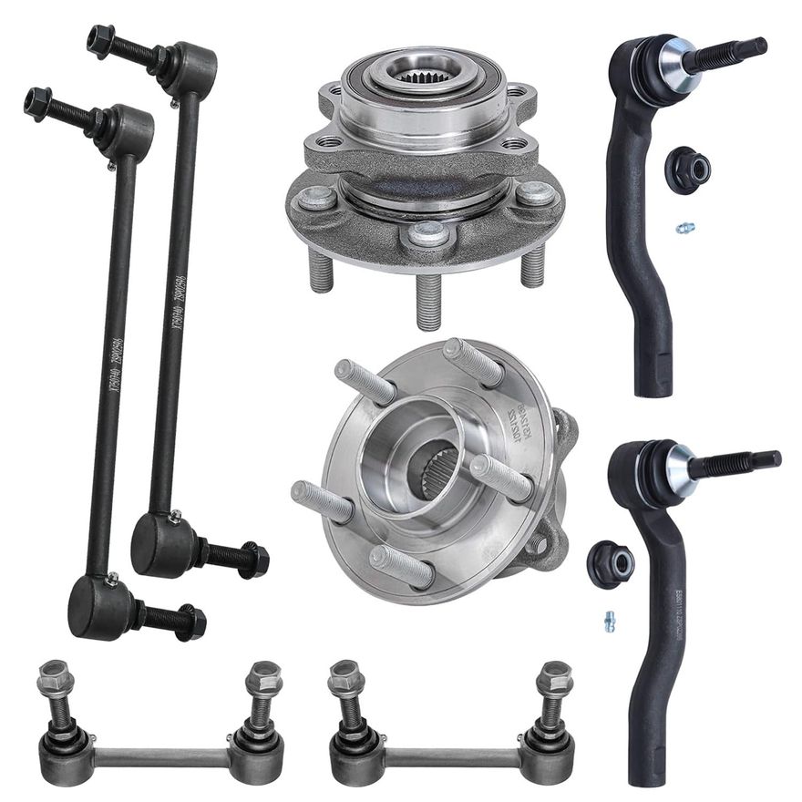 Main Image - Front Wheel Hub and Bearings