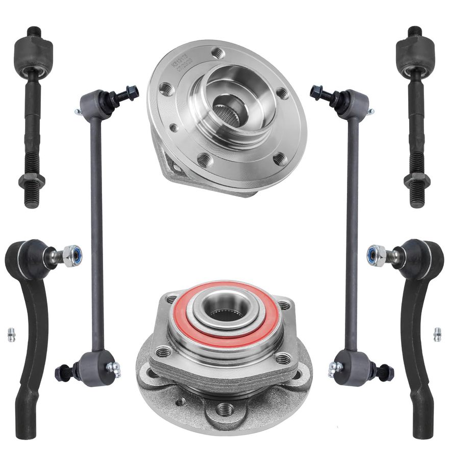 Main Image - Front Wheel Hubs Tie Rods