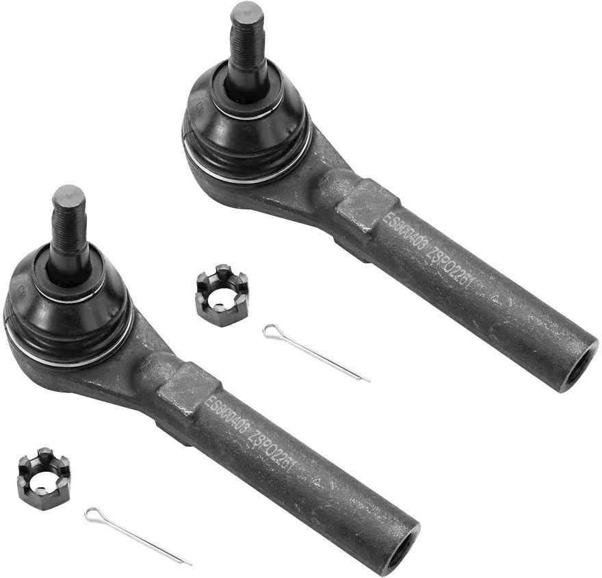 Front Outer Tie Rod - ES800403 x2