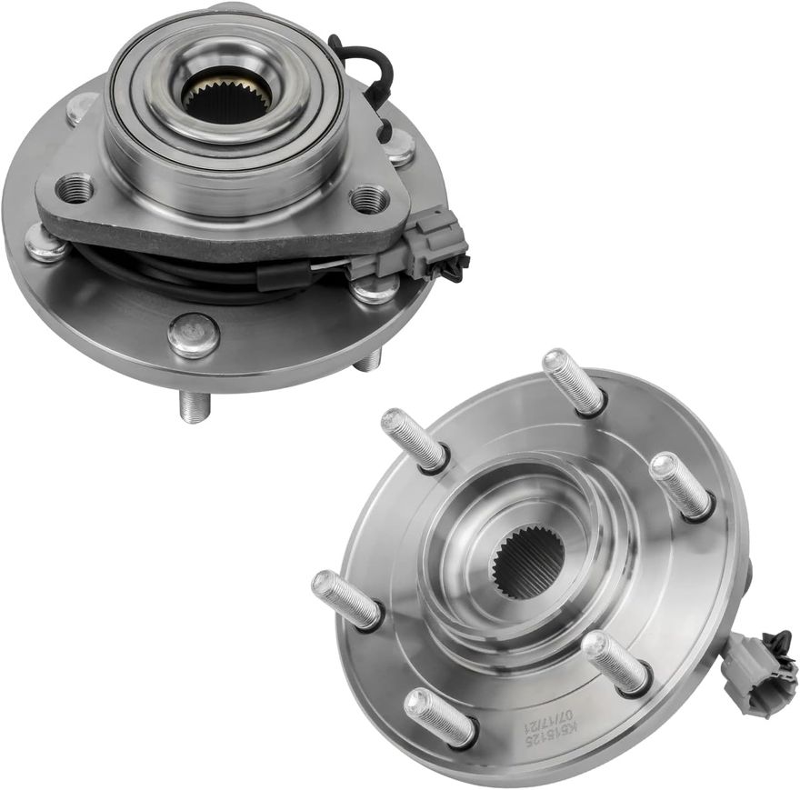 Front Wheel Hub and Bearing - 515125 x2