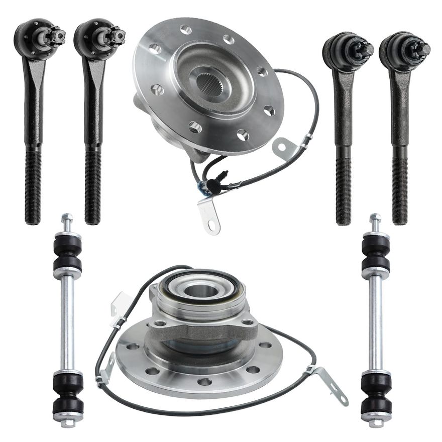 Main Image - Front Wheel Hubs Tie Rods