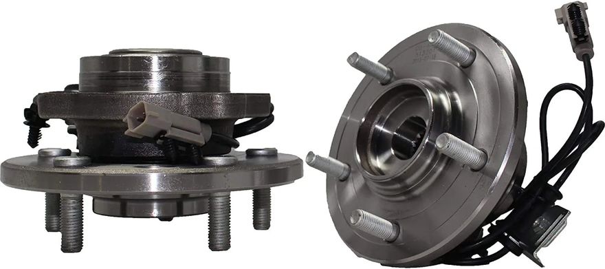 Front Wheel Hub and Bearings - 513201 x2