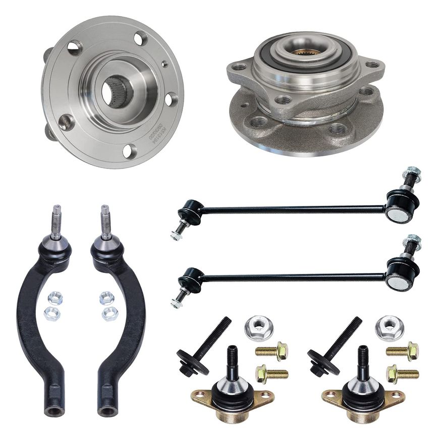 Main Image - Front Wheel Hubs Tie Rods