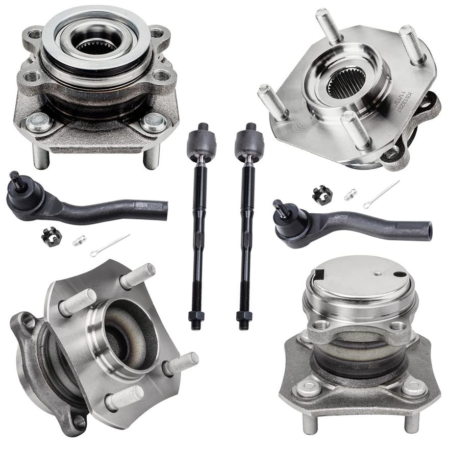 Main Image - Front Rear Wheel Hubs Tie Rods